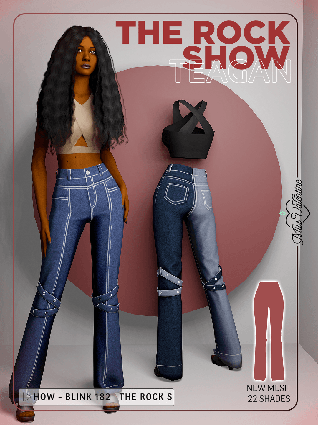 Скриншот мода Джинсовые брюки Teagan Pants